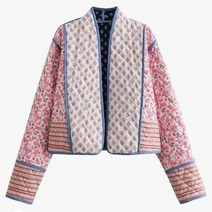 Women’s Cropped Puffer Quilted Jacket